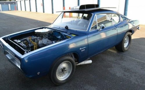 jacdurac:  1968 PLYMOUTH BARRACUDA FASTBACK 440 SURVIVOR  STORAGE UNIT FIND