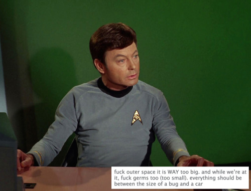 bravemccoy:tos + text posts: leonard mccoy edition #2