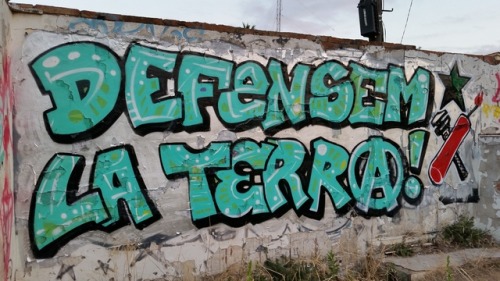 ‘‘ Defend the Land ’’Barcelona August 2017