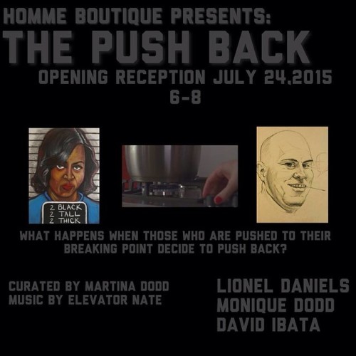 *This Friday* Come out to #AnacostiaArtsCenter for the opening of &ldquo;The Push Back.&rdquo; Featu