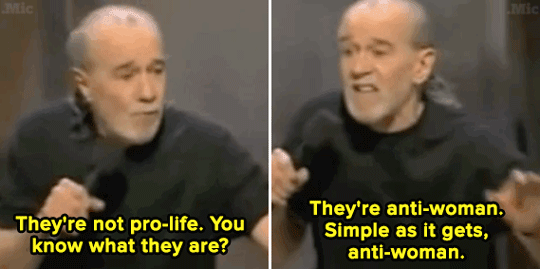 micdotcom: Watch: George Carlin spoke the truth about pro-lifers in 1996 — and