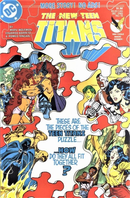 comicsqualityreviews: NEW TEEN TITANS #15-19, OMEGA MEN #34-35DECEMBER 1985 - APRIL 1986BY MARV WOLF