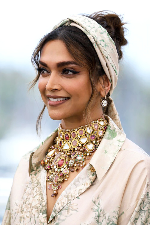 Deepika Padukone attends the photocall for the Jury during the 75th Annual Cannes Film Festival at P