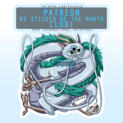 Furby Haku - November 2020 Sticker$5+ patrons get an exclusive new sticker design each month, with f