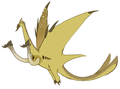 Anyone else bothered by the traditional Ghidorah not looking much like an alien for something that’s