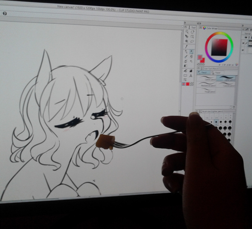 askblazingsaddles:  Feeding Blazing Saddles a peach part - Hey!  X3