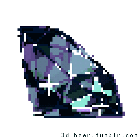 Crystal Pixel Shader Test (Blender)