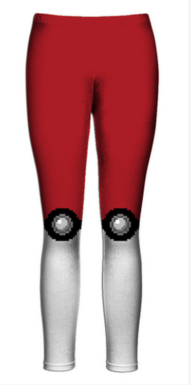 pwnlove:  Gamer Legs Spotted  Cover your leggings with some beloved pixels ($49 on sale). Trifo