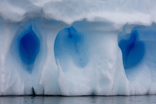 itscolossal: Photographs of Antarctica’s Blue Ice at Eye Level by Julieanne Kost