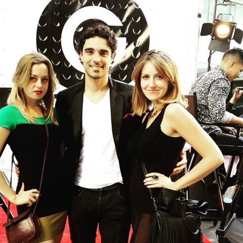 Three of my talented friend&rsquo;s #fashionweek #fashion #style #fun #redcarpet #americancrew #