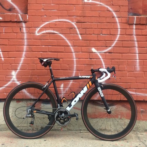 lowbicycles: @sean_eric_martin ready to rip his 52cm #mkiroad on behalf of the #lowfactoryracing tea