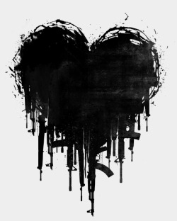 bestof-society6:    Dark Heart by Angrymonk