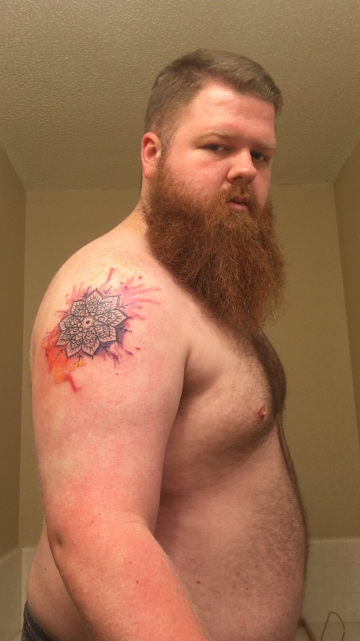 furrrybear: yeldem521: Got a new tattoo and I’m wanting to show it off. I know,