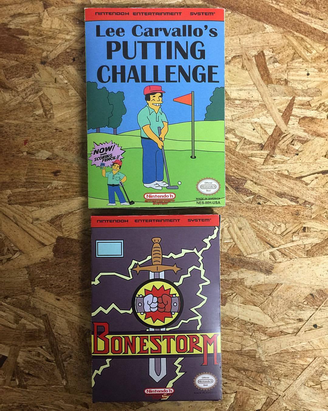 The Simpsons Man — Bonestorm and Lee Carvallo's Putting Challenge are...