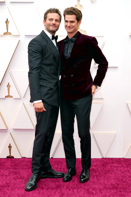 awardseason: JAMIE DORNAN, ANDREW GARFIELD94th Annual Academy AwardsMarch 27, 2022 — Los Angeles, Ca