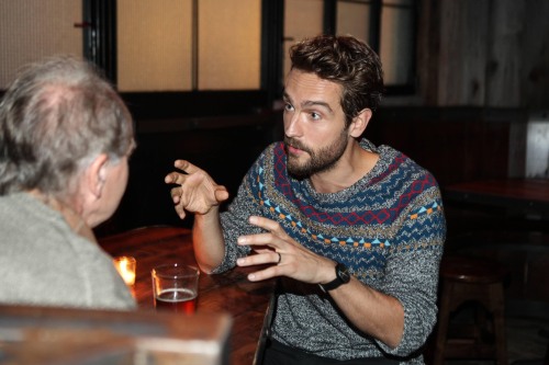 shollowsource: Tom Mison, Lyndie Greenwood and Orlando Jones at the Sleepy Hollow NYC Tastemaker eve