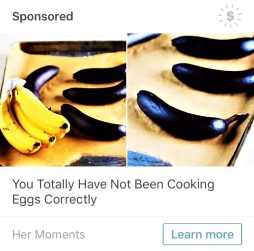 I must be, my eggs look nothing like that when I cook them