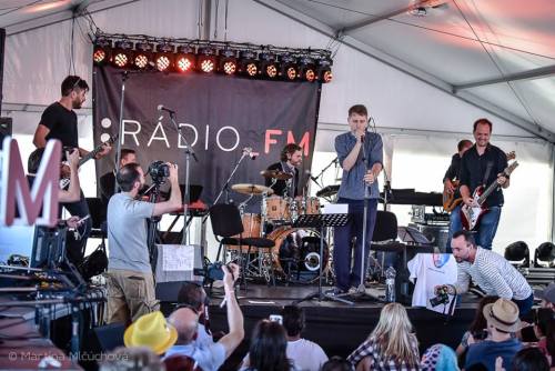  Alex Kapranos  & Ron Mael in Radio Active Zone FM stage cr pohoda.festival