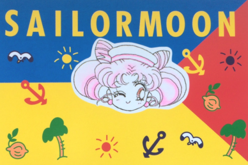 animenostalgia:Art from a Sailor Moon manga furoku stationery set 