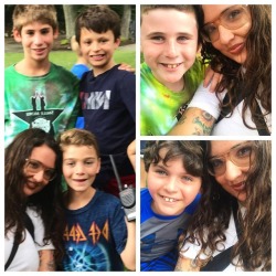 Literally the sweatiest &amp; grossest I have ever looked in a selfie but I will miss my fourth and third grade entourage. Until next year, Willow Lake!  (at Lake Hopatcong, New Jersey)