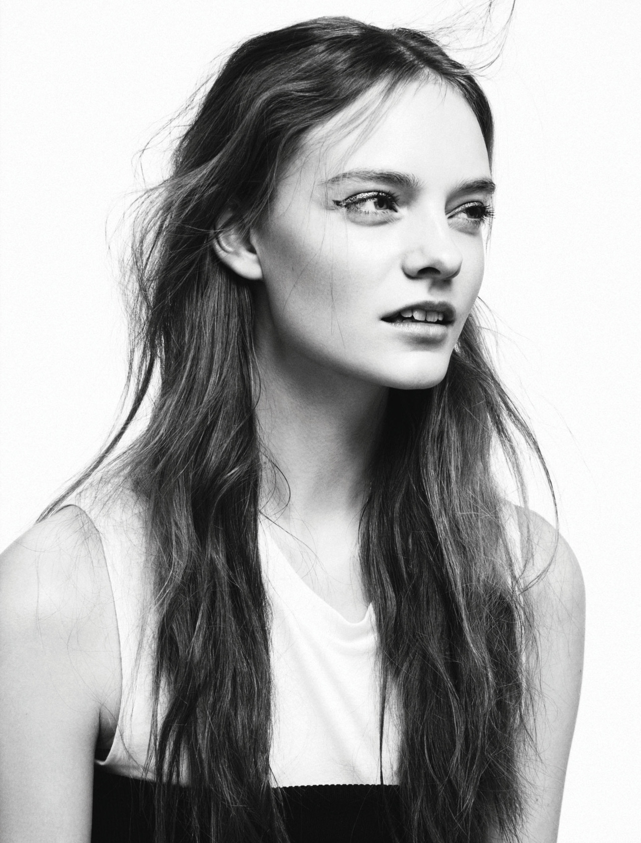 stormtrooperfashion:  Nimue Smit in “Factory Girl” by Andreas Öhlund for Cover