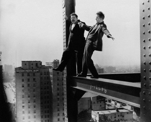 vintageebonyandivory: Laurel and Hardy.