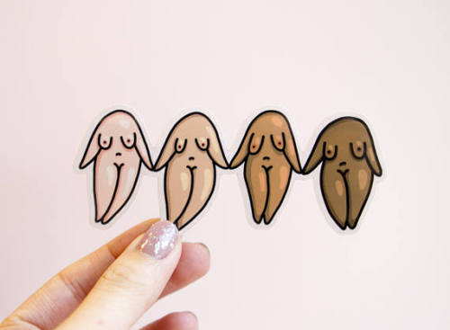 snootyfoxfashion: Bodies Sticker from LittleWomanGoods