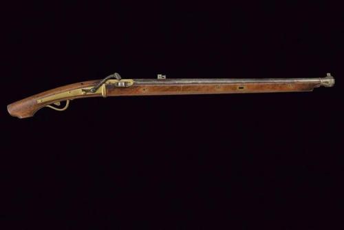 Japanese matchlock teppo, 19th century.from Czerny’s International Auction House