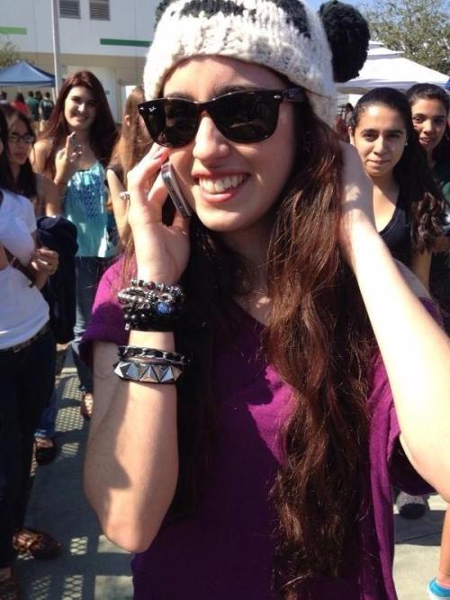 laurenflawlessjauregui:fifthharmony5:Lauren Jauregui Today1/26/13her hAT omg she’s perf 