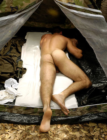 thehomenudist:  Camping