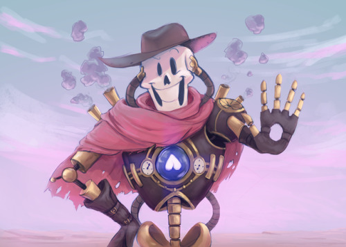 arceal-doodles: drundertalescum:  drundertalescum:  Steam Punk Papyrus! The first request down, this