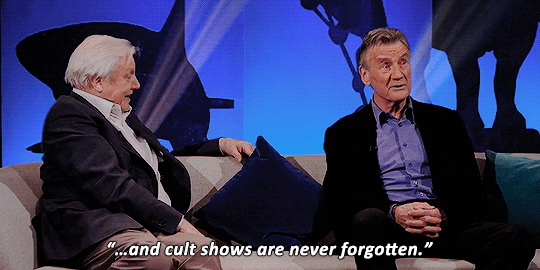 Michael Palin recalls a time when Sir David Attenborough was controller of BBC Two…