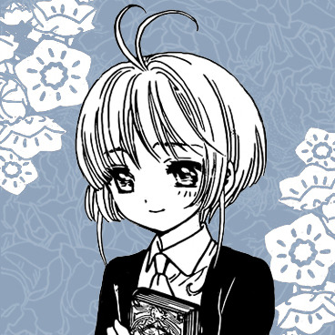 clear-card:  Tomoyo, Sakura and flowers  ❀   