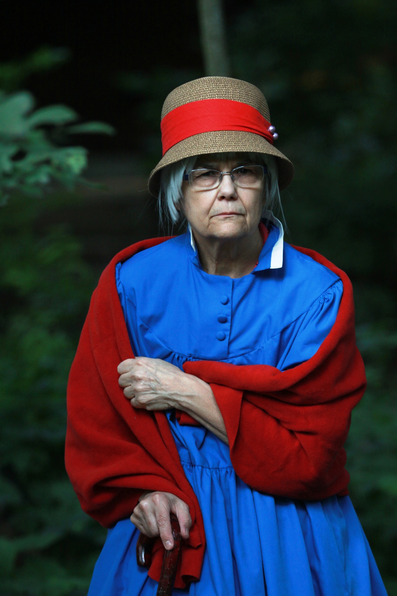 maramaladeskysgirl45:  wendyhut:  Old Sophie Hatter made and worn by my nonnie (I