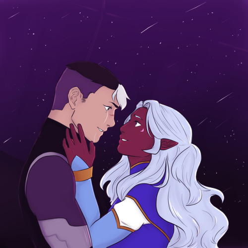 insatiableanapetite:shallura week 2017 day 1!“i wish i could stop time so i could forever gaze at th