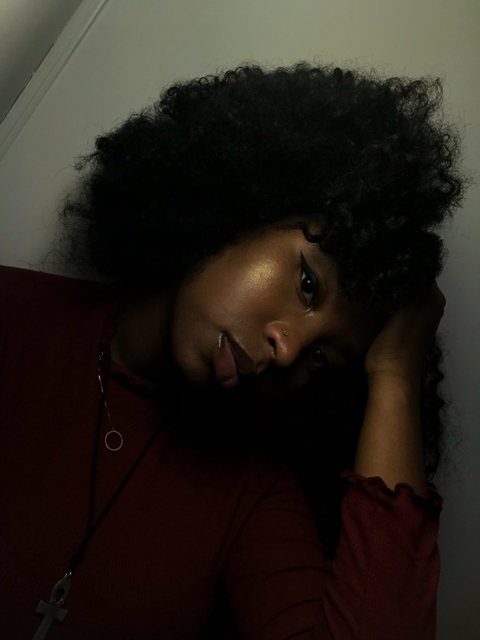 kenfinityandbeyond:I am of the “so black,” I glow in the dark and melt in the