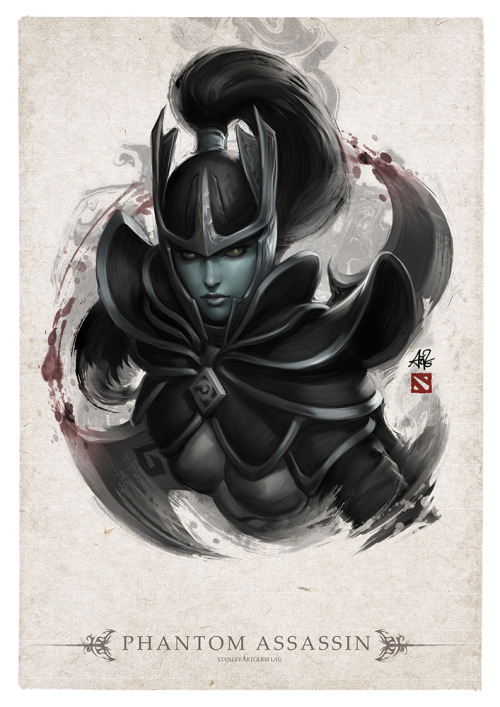 PHANTOM ASSASSIN | DOTA2 – By Stanley Lau of Singapore(via @GeeksNGamers) Artist: DeviantArt |