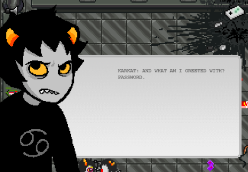  Karkat and Kanaya’s 6th convo.