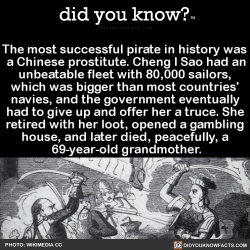 did-you-kno:  The most successful pirate