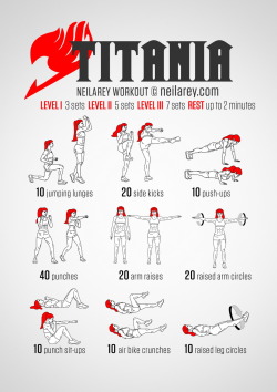 tachipaws:sgtannie:damn anime inspired workoutsjust gonna leave these here for all the weeaboos, otakus and anyone else (myself included) in need of an at home workout Is it bad that this will probably actually get me to work out