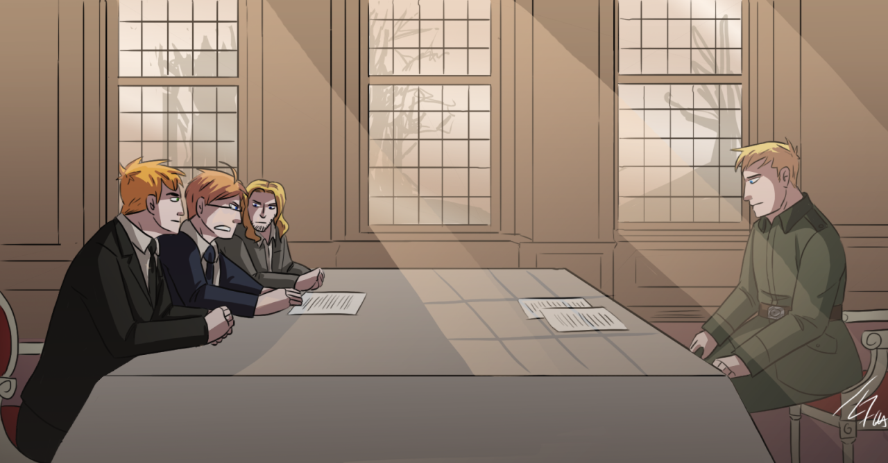 Art 'n' Stuff — Historical Hetalia Week day 2: Regret Versailles,...