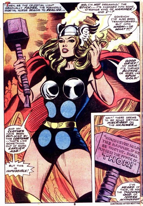 Marvel’s Female ‘Thor’ Shouldn’t Come As A Surprise“The announcement o