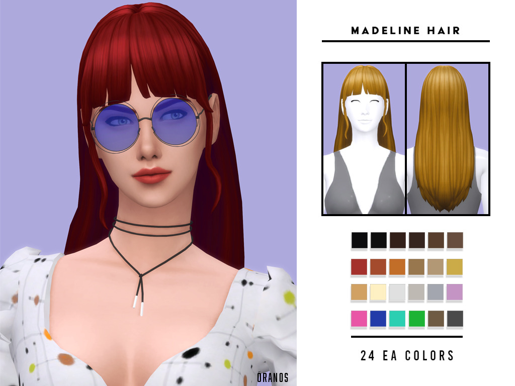 Sims 4 Hair With Bangs Maxis Match Best Hairstyles Ideas For Women