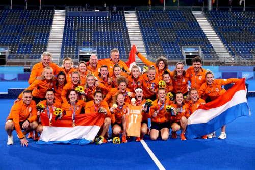 dutch-nt:Team Netherlands Hockey Women’sTokyo 2020 Olympic Games        by Clive Mason/Getty Images