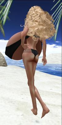 Second Life Nudes #1Llelwyn #1 - At the Beach