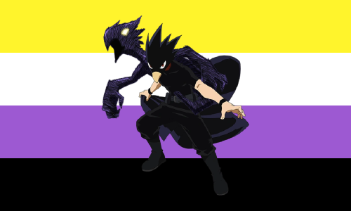 Fumikage Tokoyami from My Hero Academia is nonbinary! (requested by anonymous)