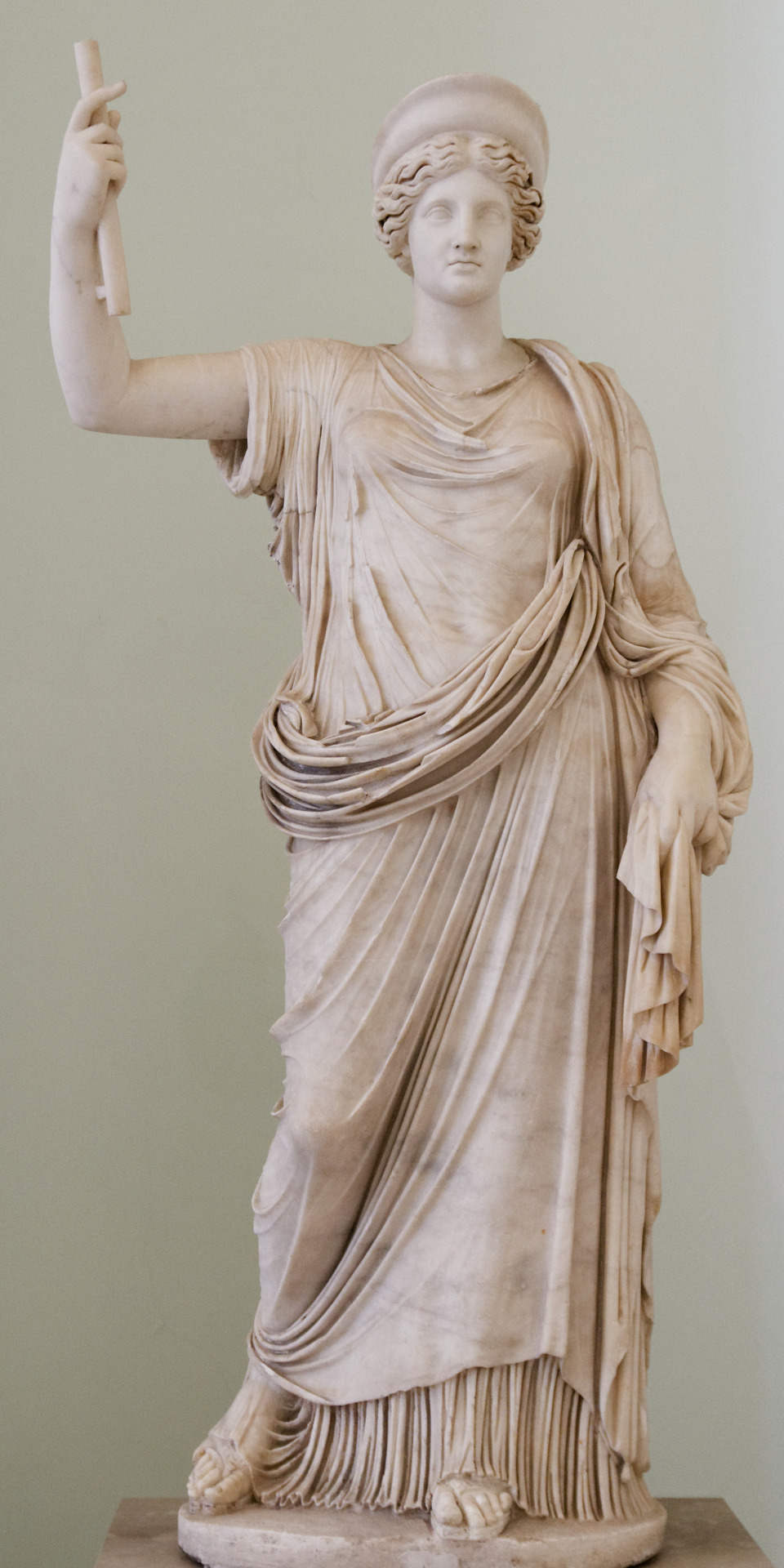 ancientart:  Hera Farnese. Statue of Hera (of the Ephesus-Vienna type), the wife