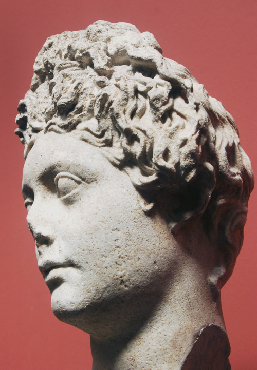 myglyptothek:Julia Titi. Shortly after 90 AD. Marble. Ny Carlsberg Glyptoteket, Copenhagen. Inv. 793