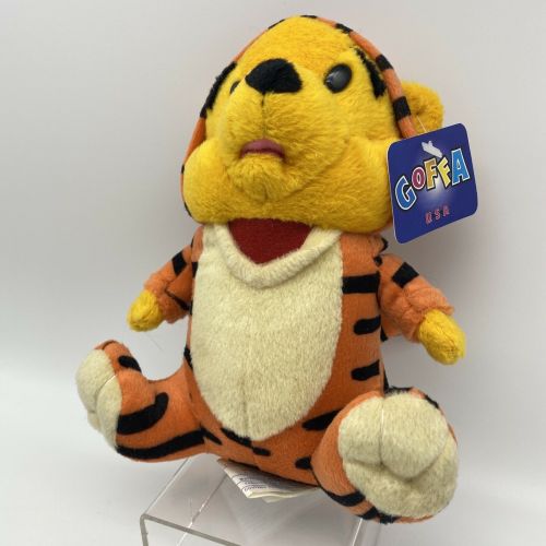 Knockoff Winnie the Pooh plush in a Tigger costume by GoffaeBay