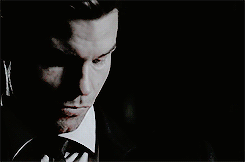 mikaelsonsreign:    gif meme↳ Elijah + up close &amp; personal(requested by